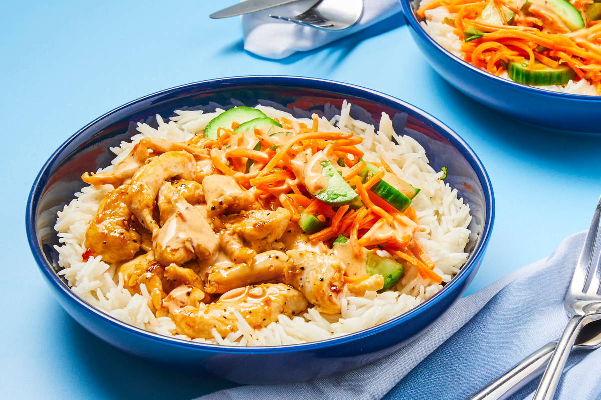 Banh Mi-Style Chicken Bowls