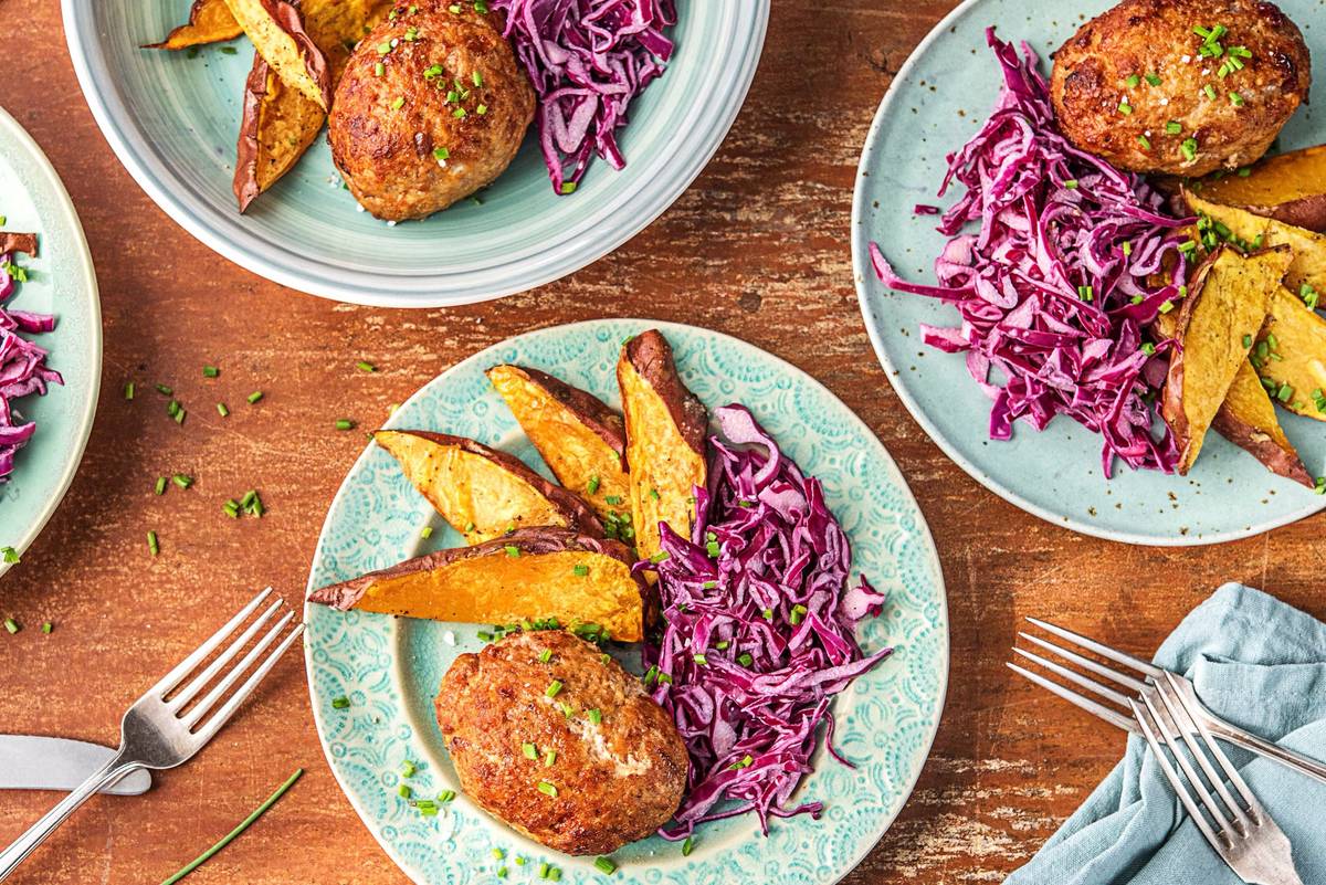 Barbecue Pork Meatloaves