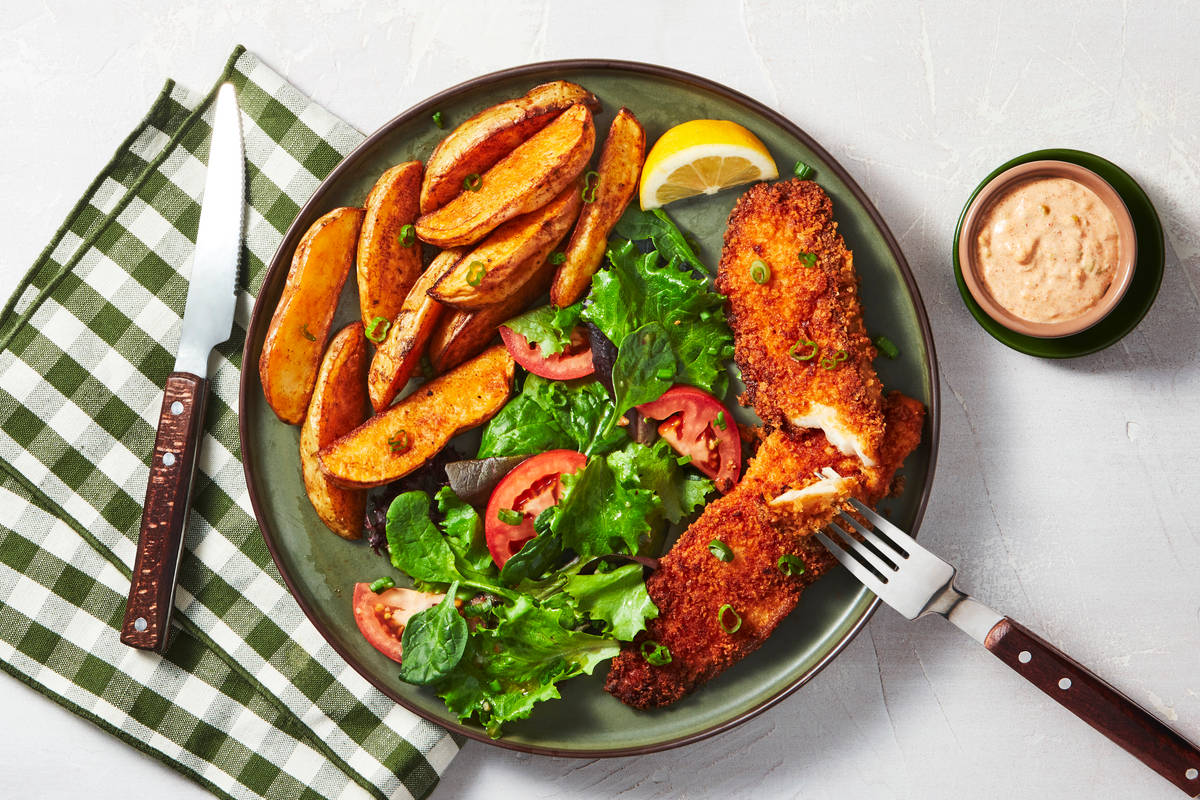 Bayou-Style Crispy Tilapia