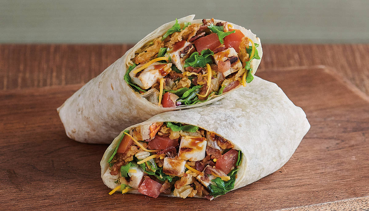 Cal Smart Hot-Honey Chicken Ranch Wraps