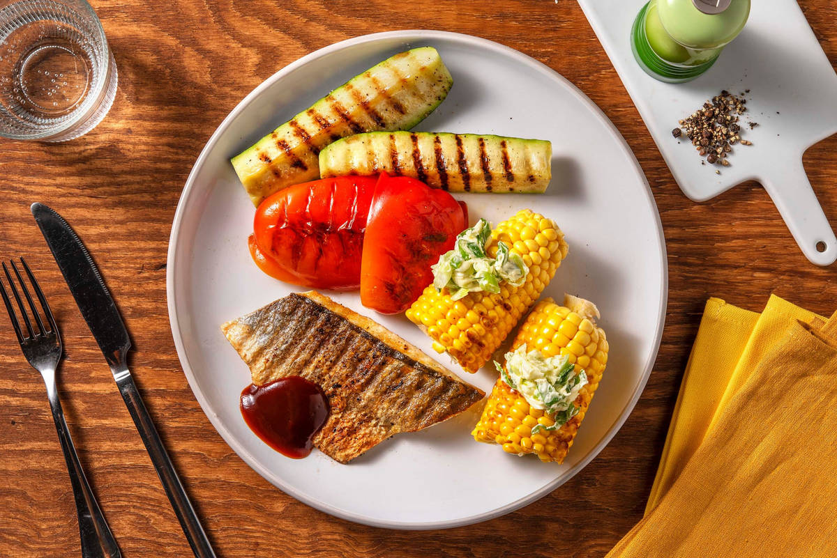 BBQ-Spiced Grilled Barramundi