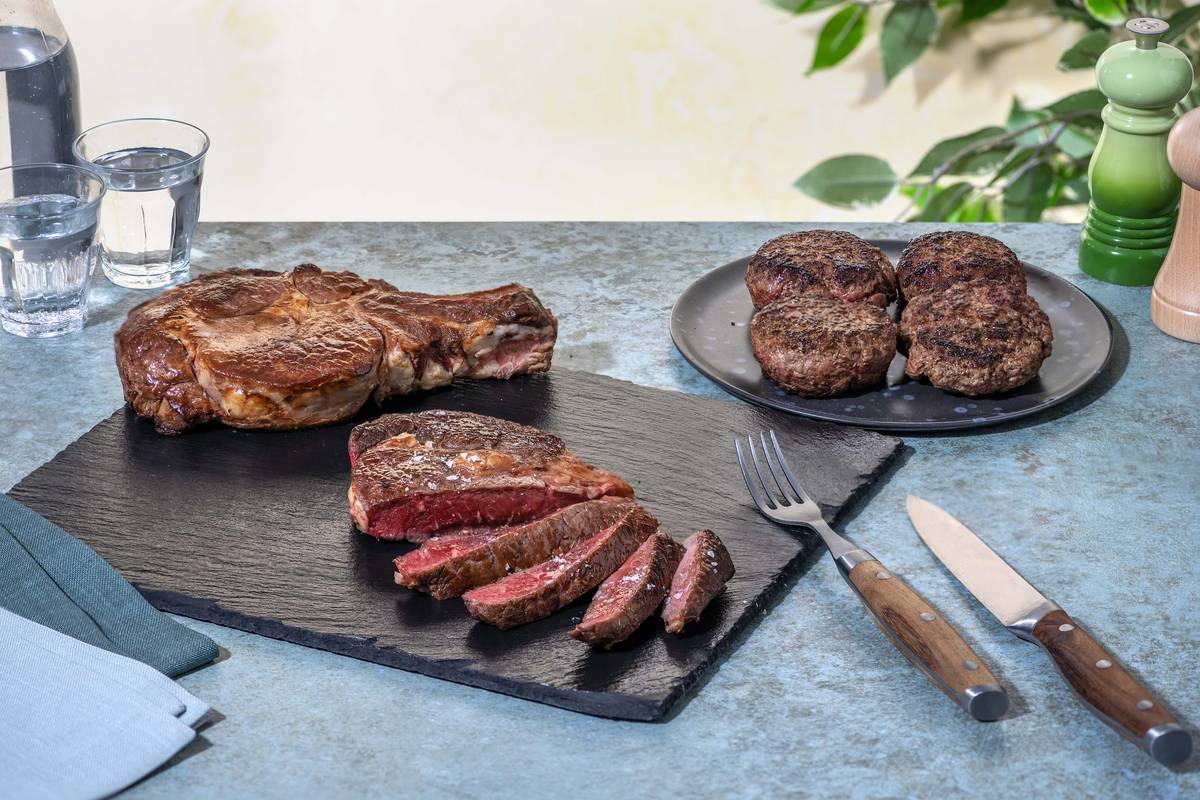 BBQ meat trio