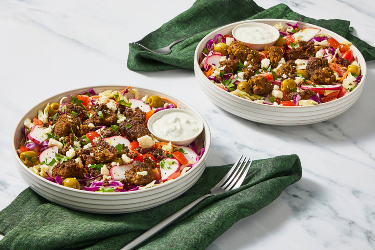 3-Step Mediterranean-Inspired Beef Salad