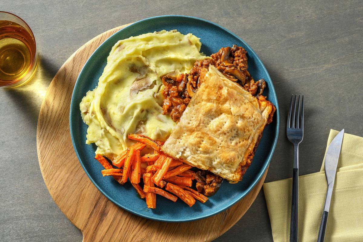 Beef and Mushroom Pie