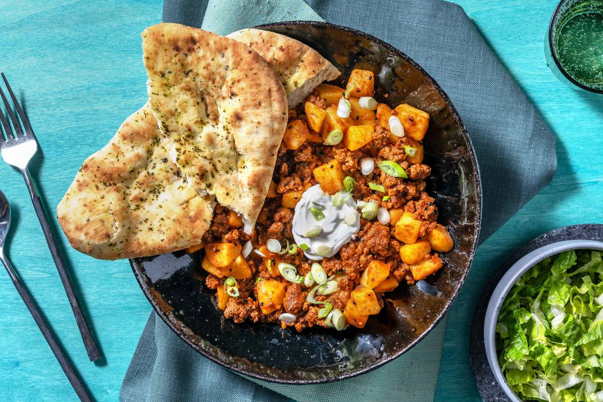 Beef and Potato Keema