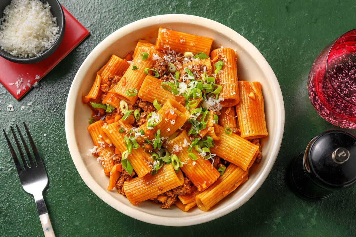 Beef Bulgogi-Style Pasta