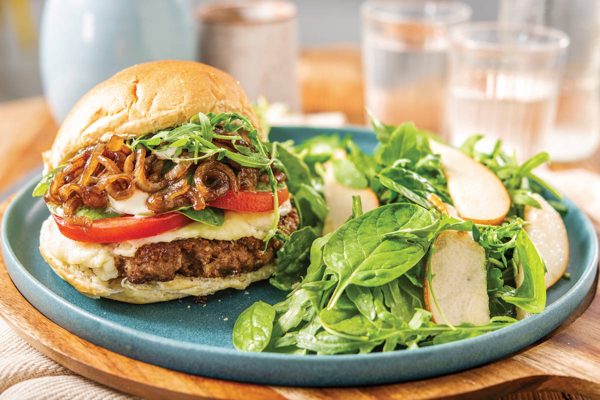 Italian Cheesy Beef Burgers