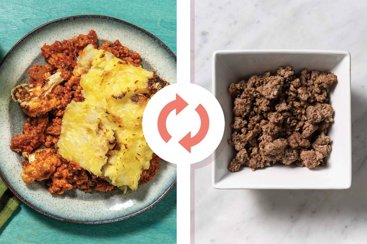 Beef & Cauliflower Pie