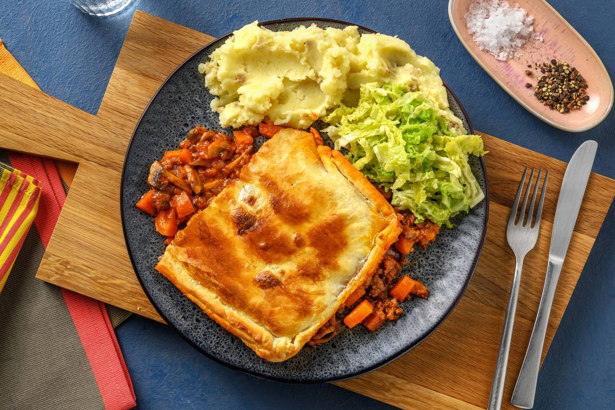Beef & Mushroom Pie