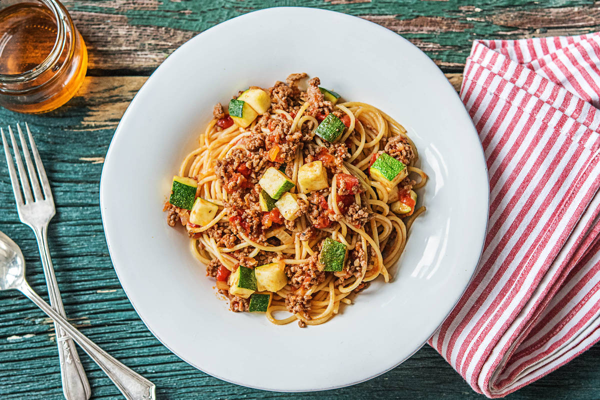 Beef Ragù Spaghetti
