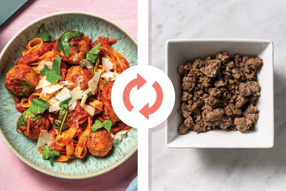 Beef & Red Pesto Meatballs
