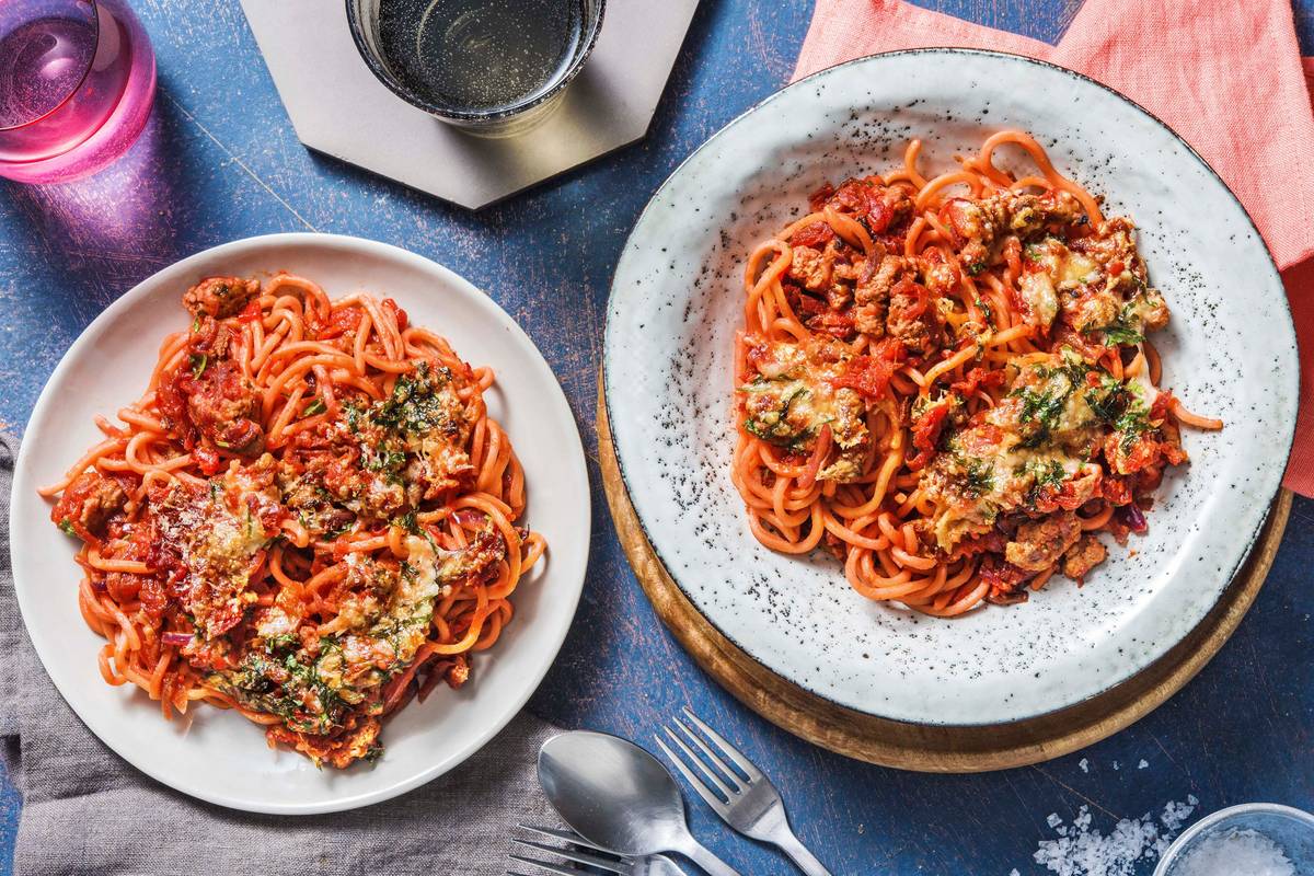 Beetroot and Pork Ragu