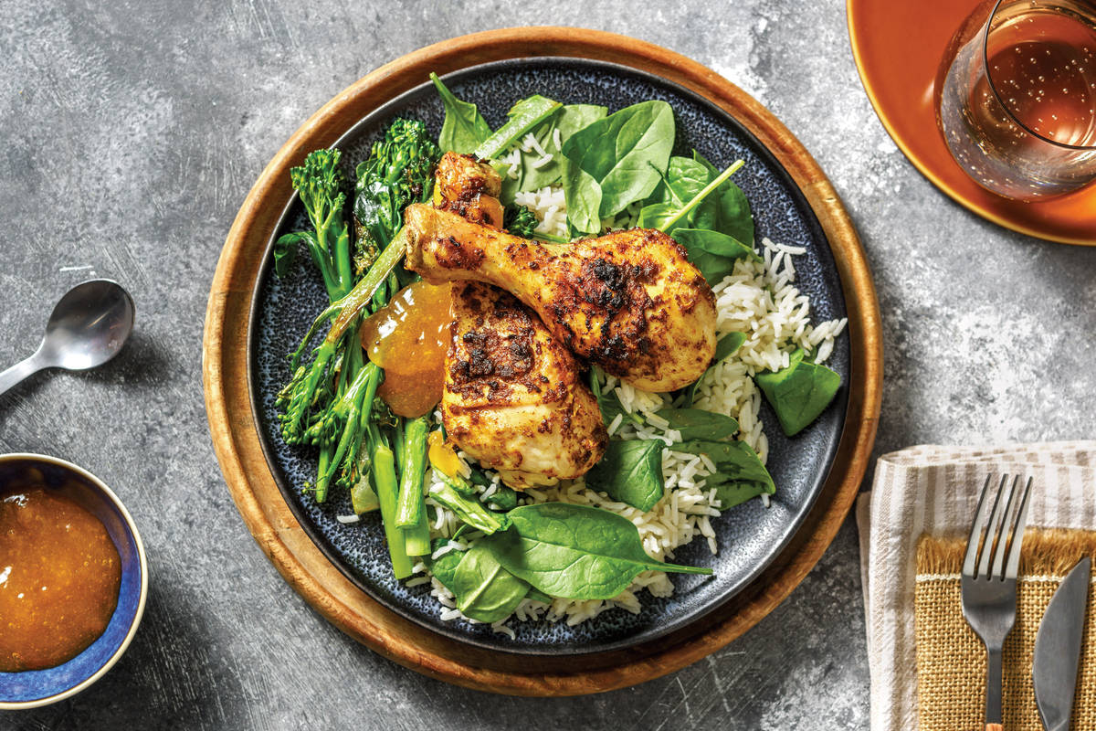 Bengali Baked Chicken Drumsticks