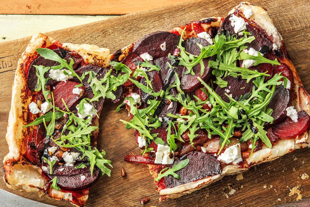 Bete-Schalotten-Tarte-Tatin