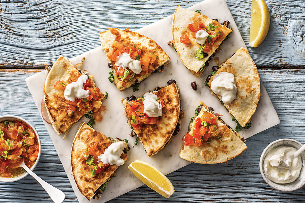 Superfood Black Bean & Cheese Quesadillas