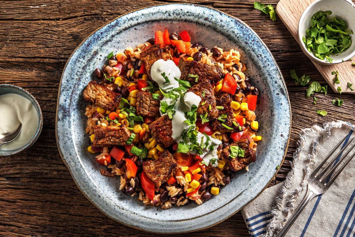 Mexican Beef Burrito Bowl