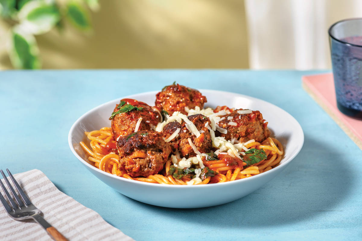 Bolognese-Style Beef Meatballs