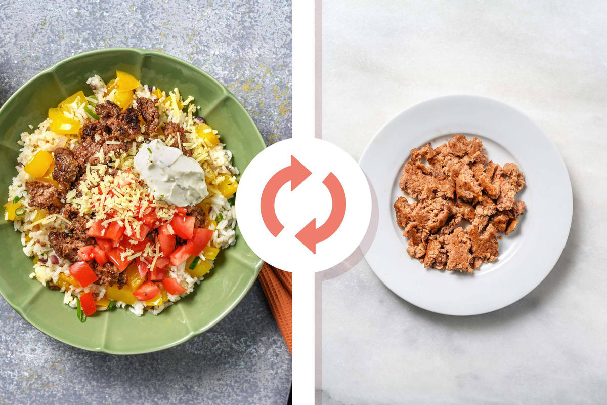 Fajita-Style Beyond Meat® Bowls