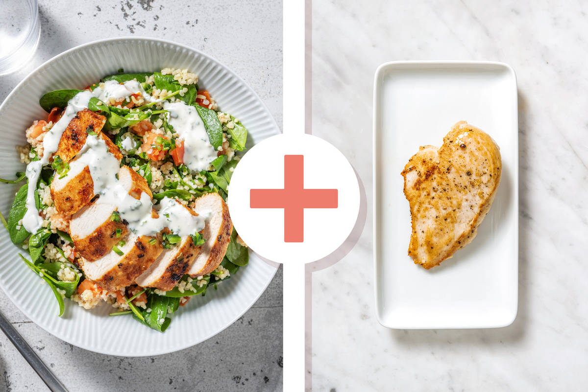 Carb Smart Double Chicken Bulgur Bowls