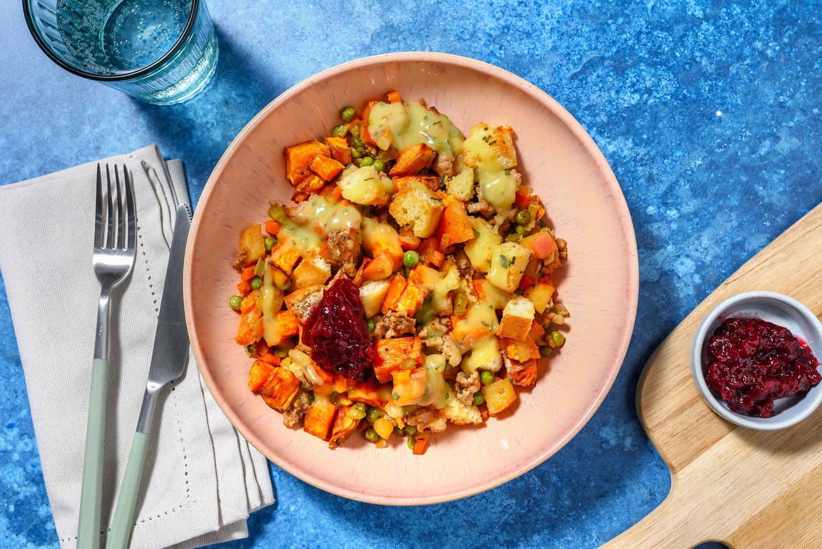 Campbell's Chicken Stuffing Bowls