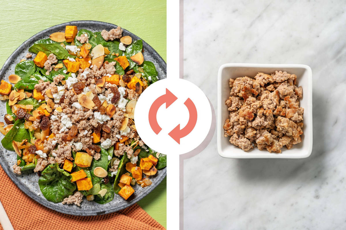 Bols de poulet garnis à la nord-africaine