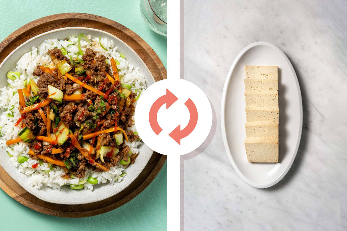 Speedy Sesame-Teriyaki Tofu Bowls