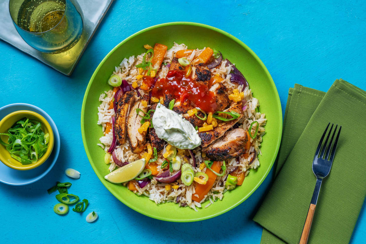 Chicken Fajita Bowls