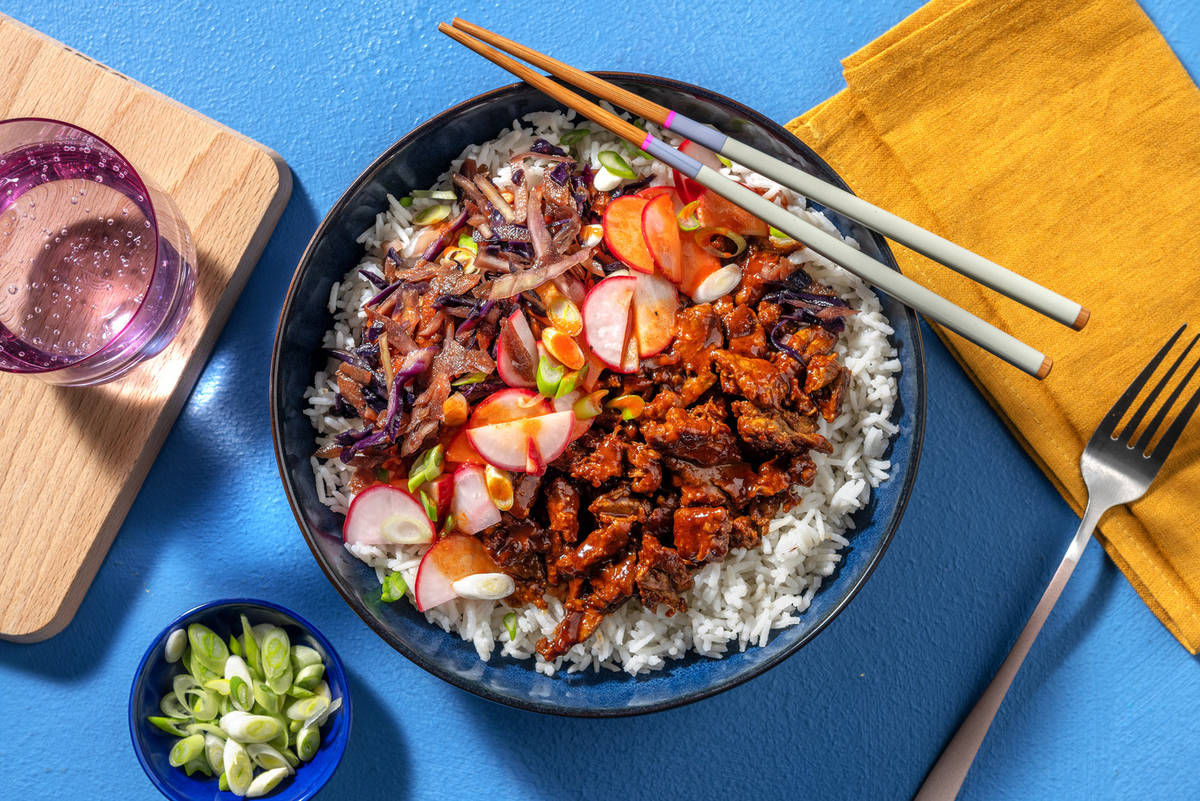 Korean-Inspired Veggie Bowls