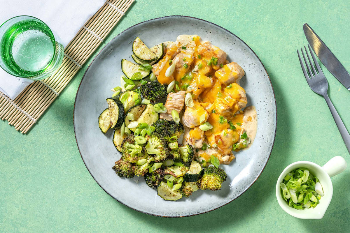 Carb Smart Jalapeño Popper Turkey Bake