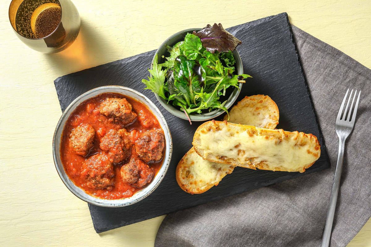 Saucy Beef Meatballs