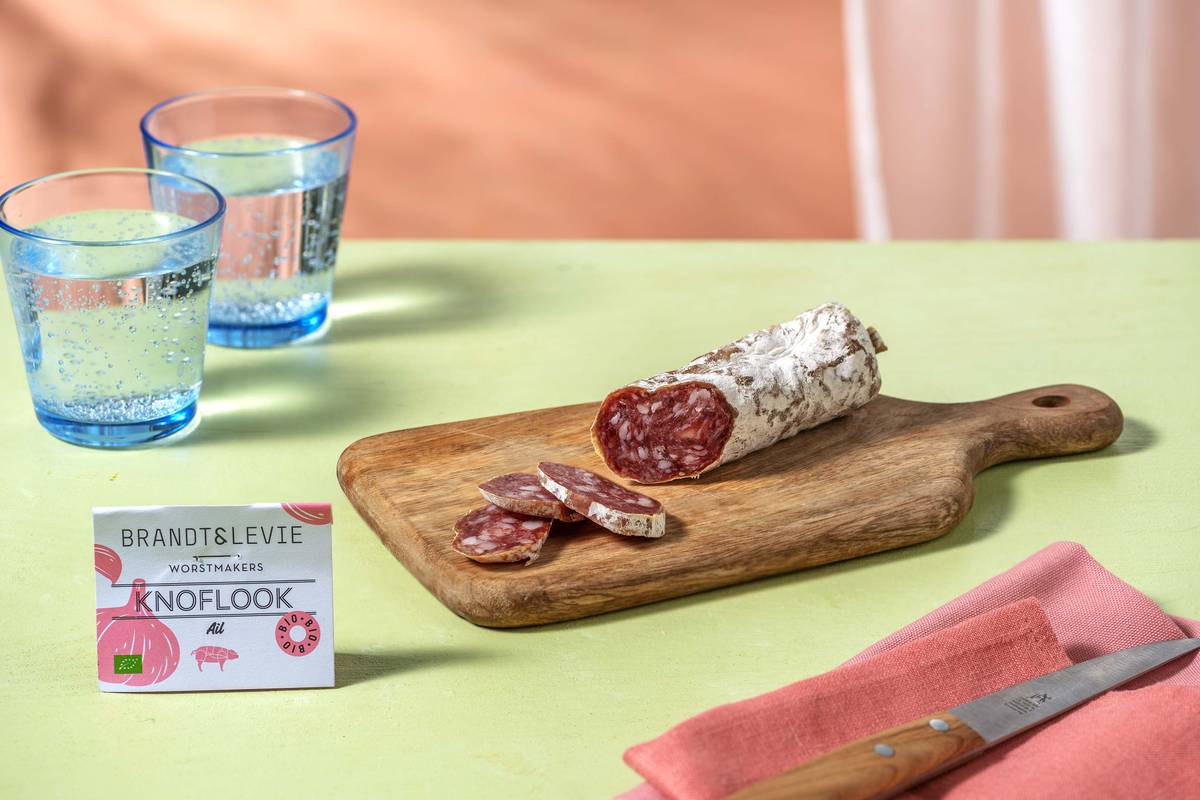 Brandt & Levie - Saucisse sèche à l'ail et noix de muscade