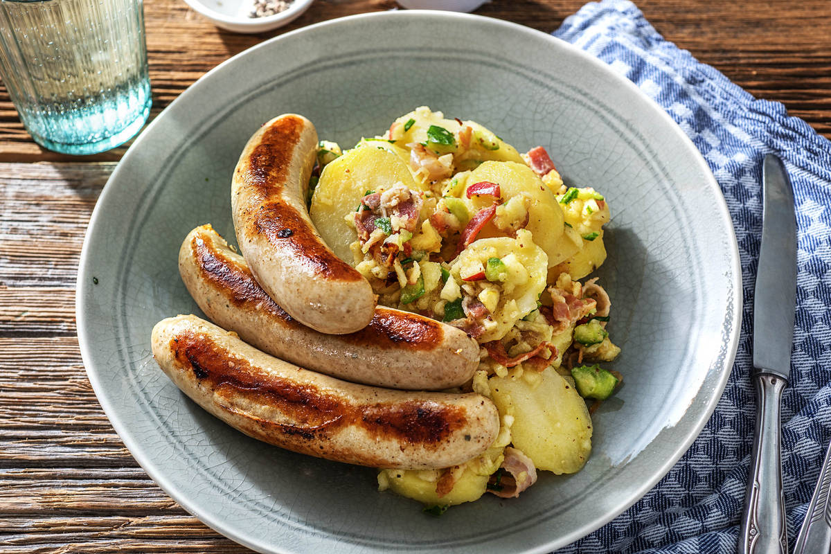 Klassische Bratwurst