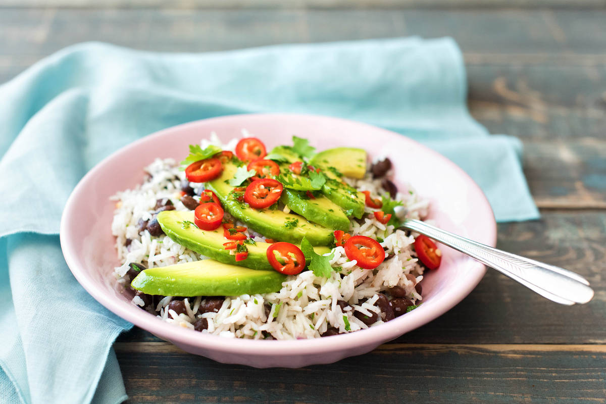 Brazilian Black Bean & Rice Salad
