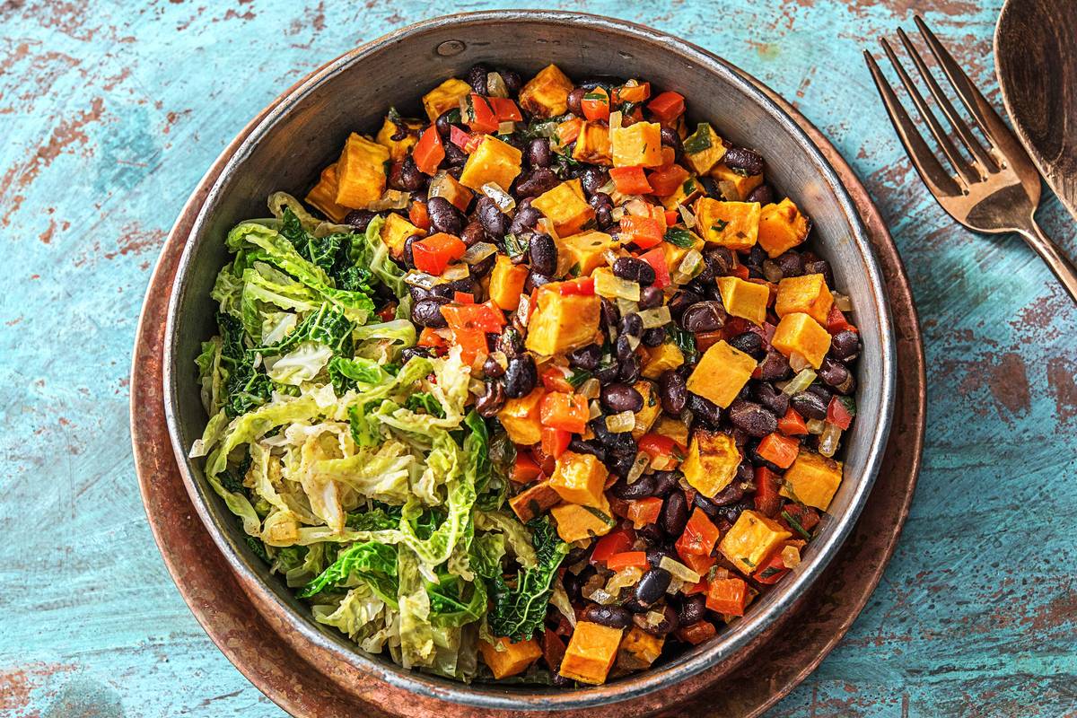 Brazilian Roasted Sweet Potato 'Veijoada'