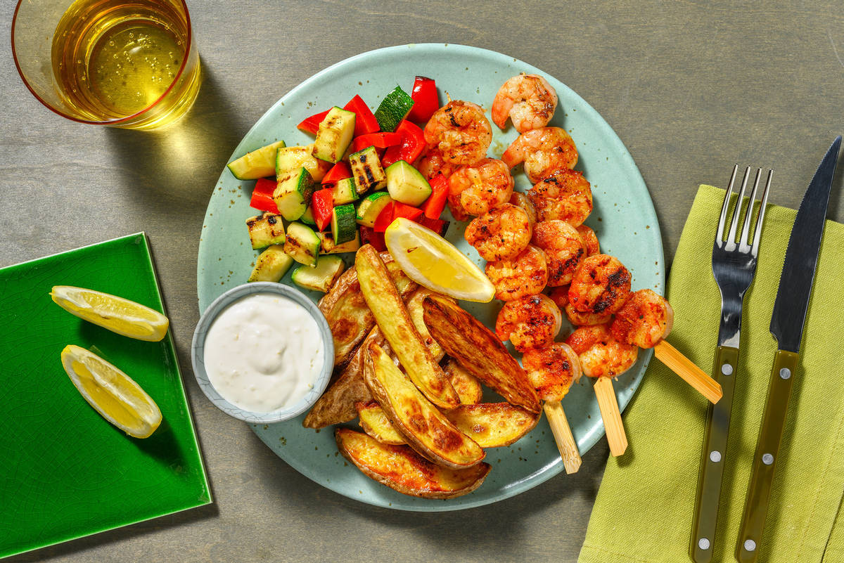 Grilled Shrimp Skewers