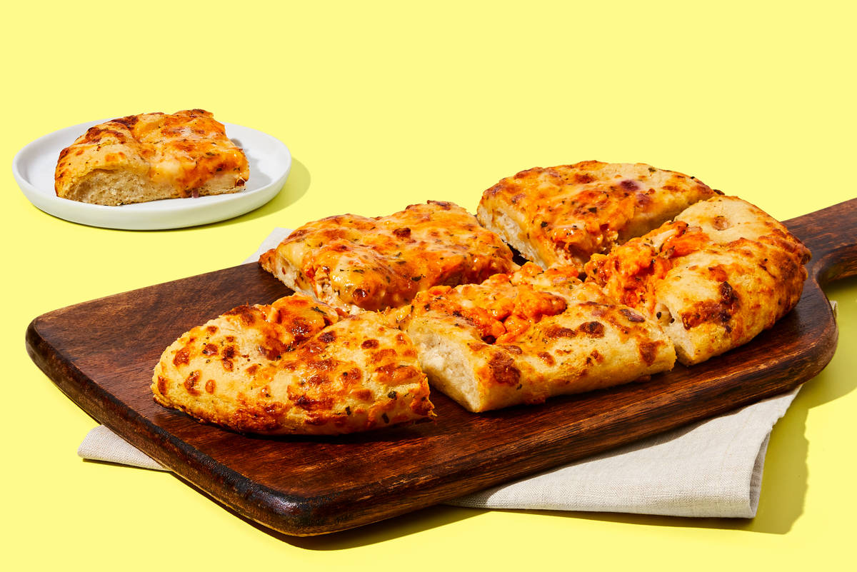 Buffalo Chicken Focaccia Flatbread
