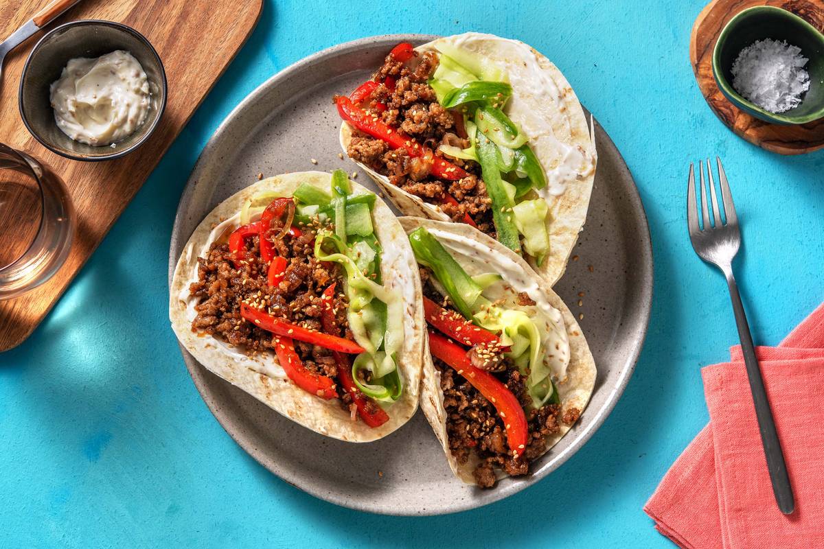 Bulgogi Pork Tacos