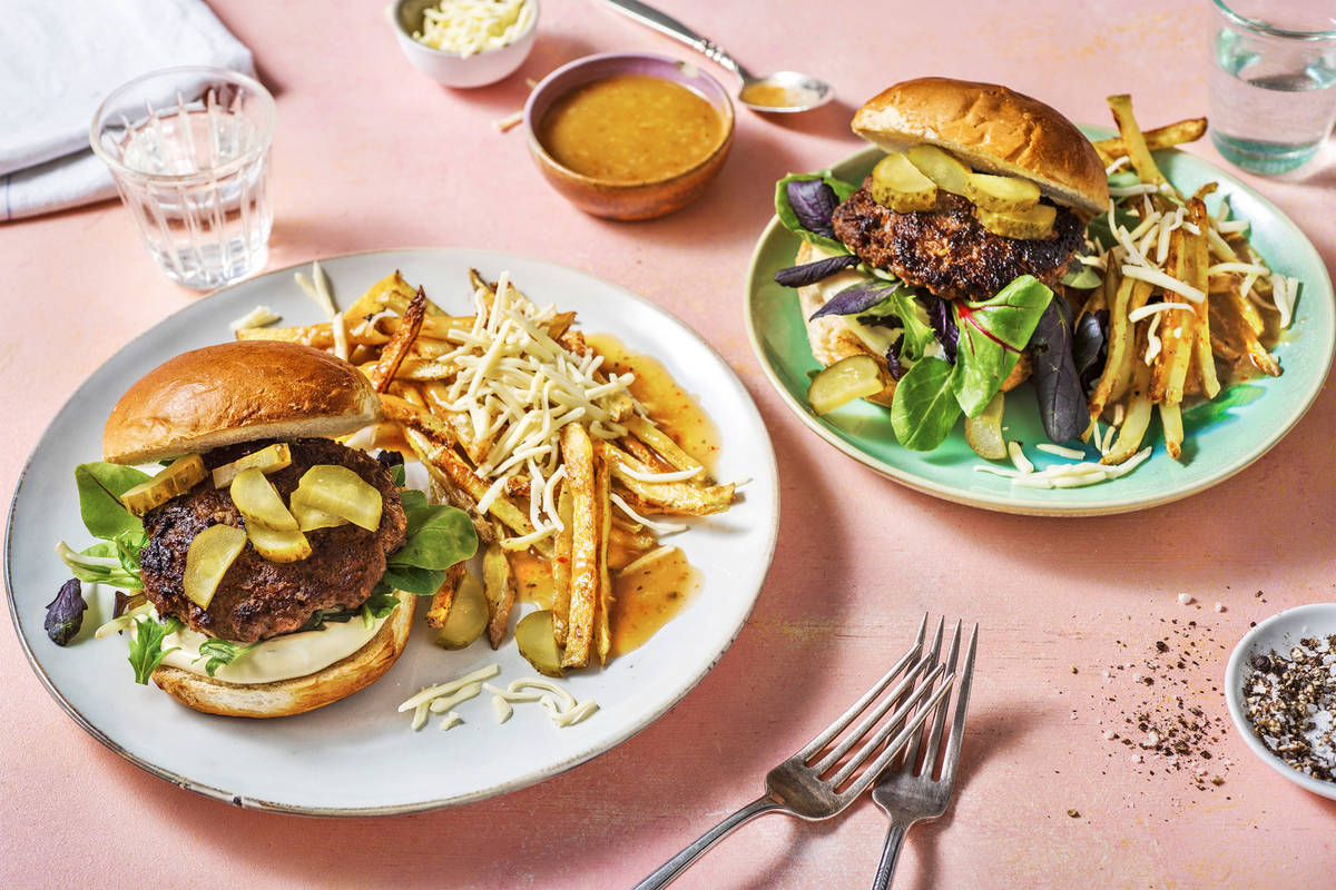 Steak Spiced Burgers