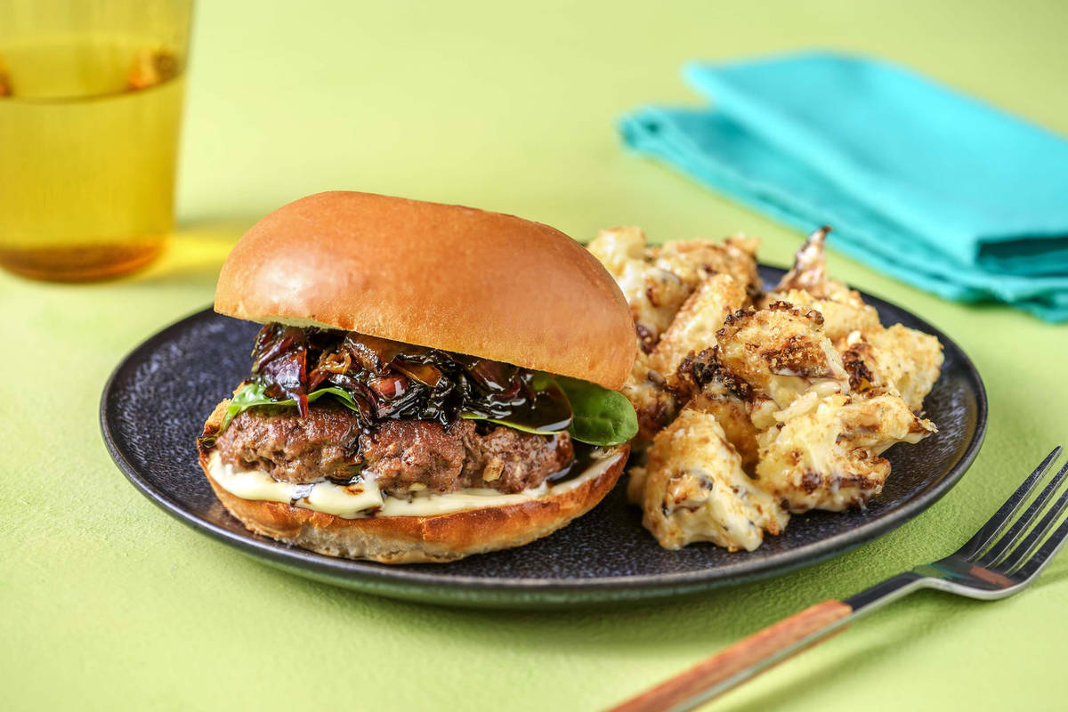 Caramelized Onion Burgers