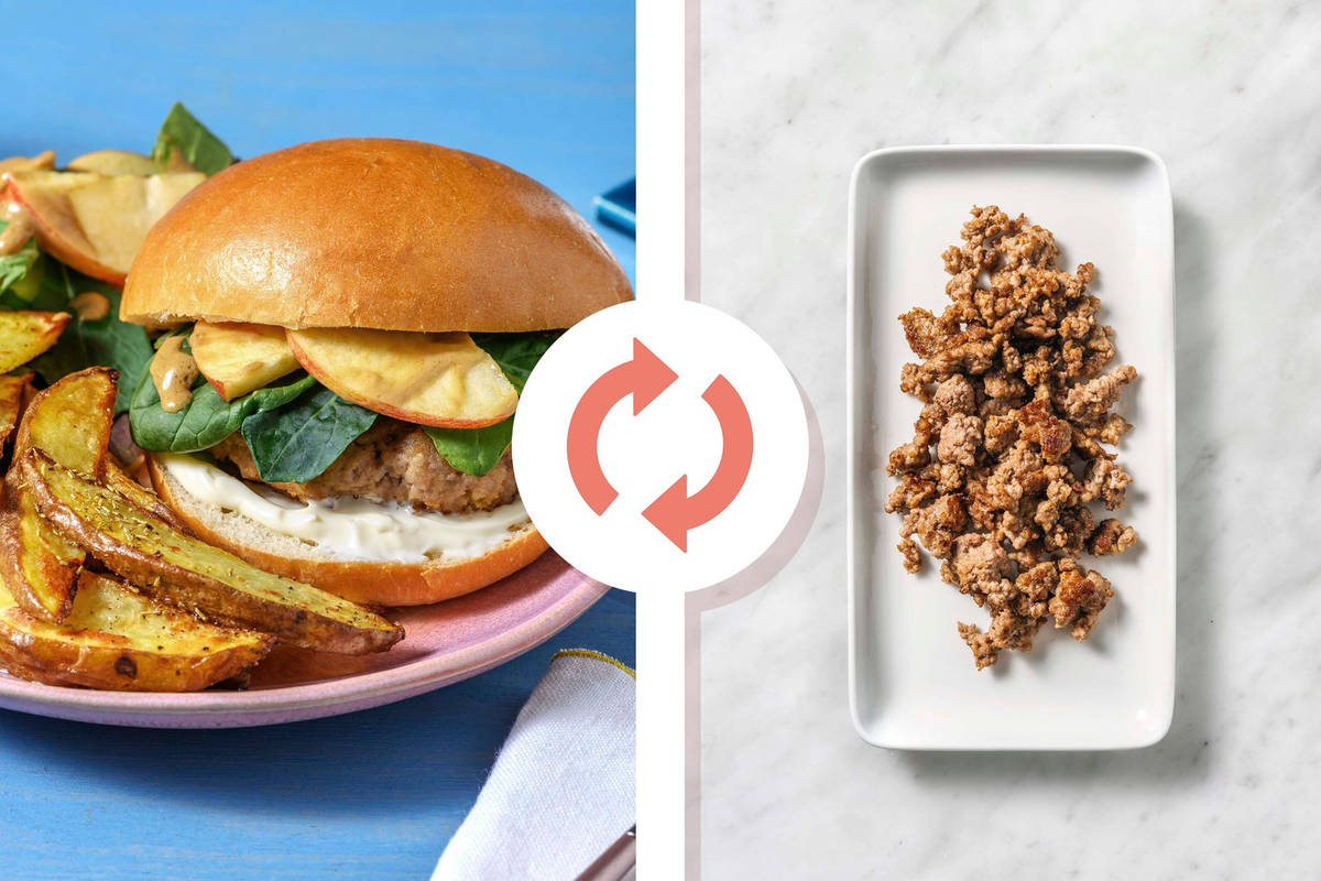 Turkey and Apple Burgers