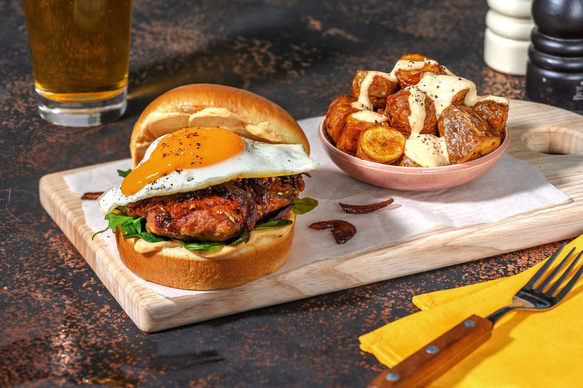 Filipino-Inspired Pork Burgers