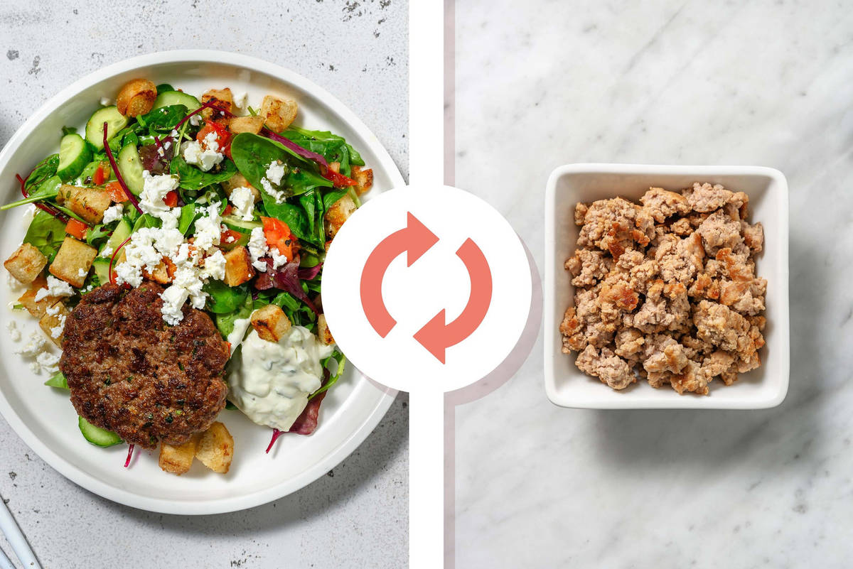 Carb Smart Chicken and Feta Bunless Burgers