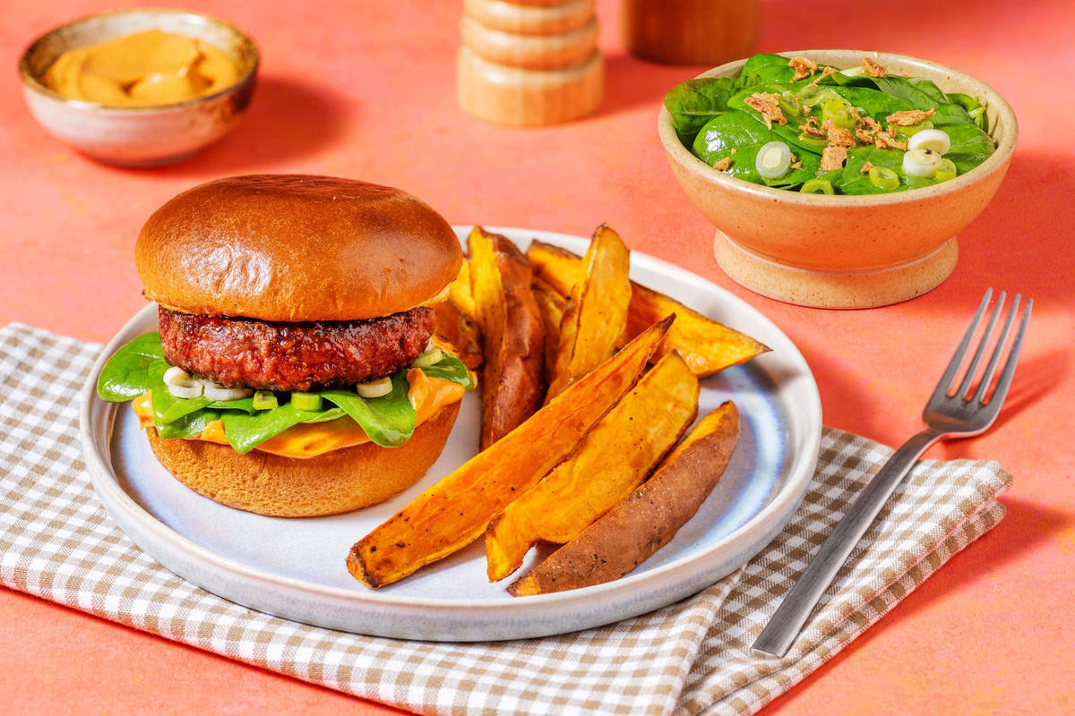 Burgers végé à la coréenne