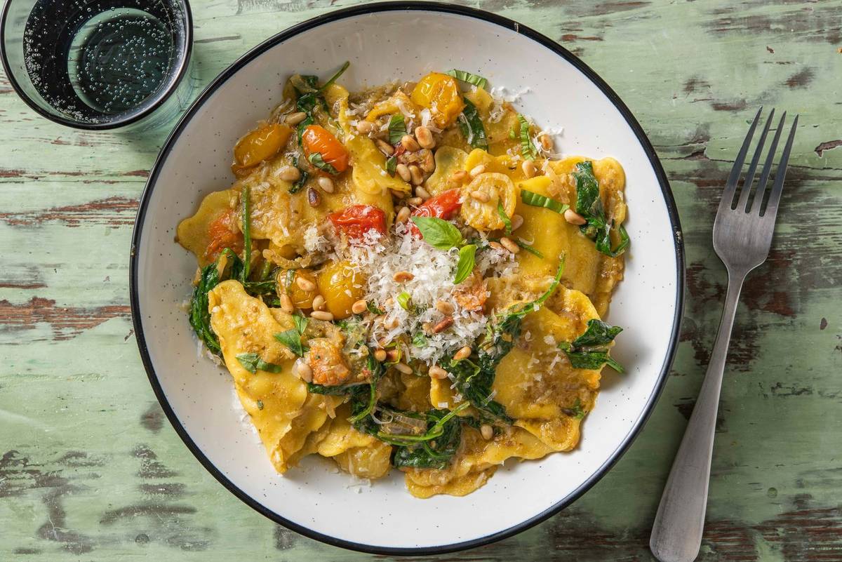 Butternut Squash Stuffed Pasta