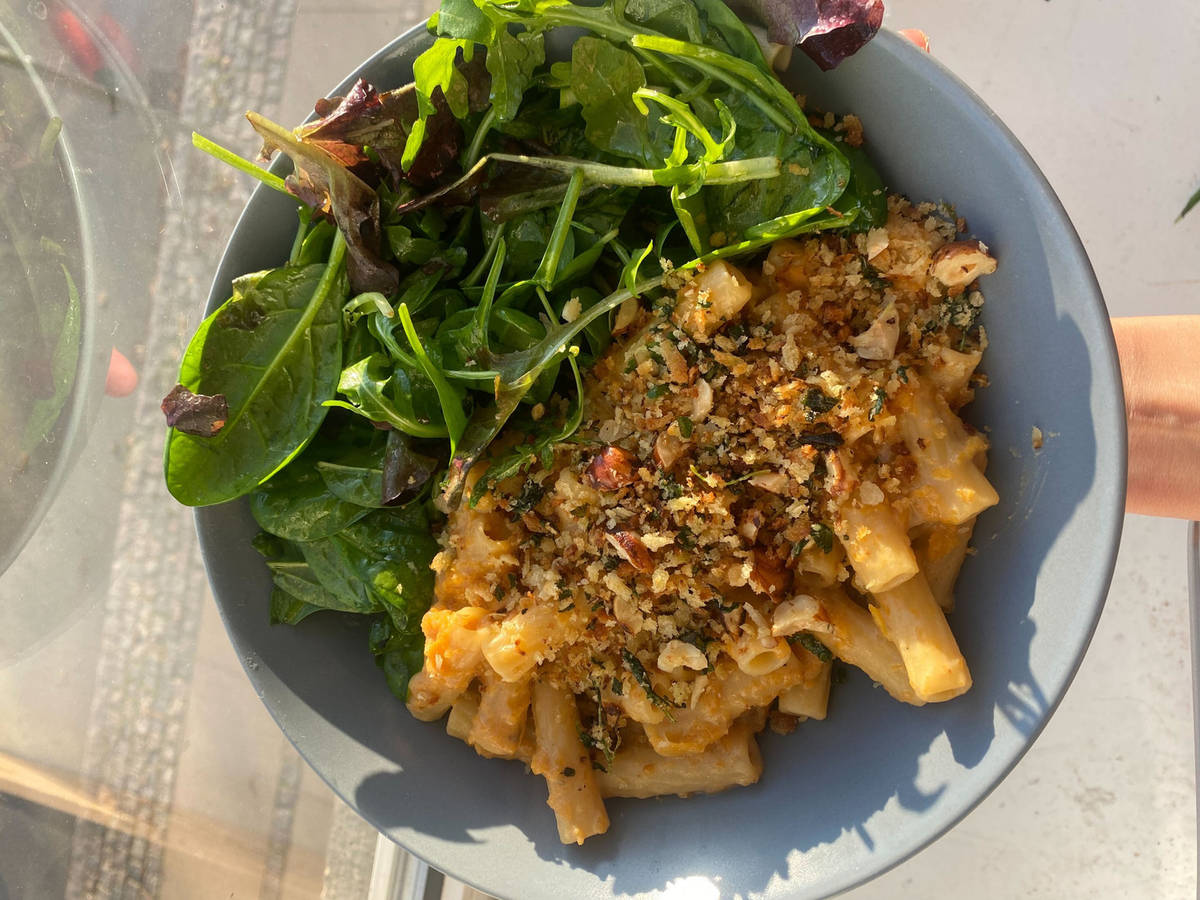 Butternut squash and sage pasta