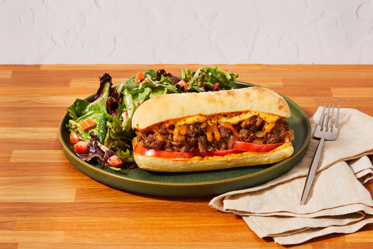 SuperQuick Cheesy Beyond Meat® Sandwiches