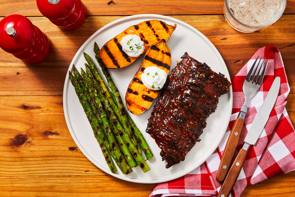 Grilled BBQ Ribs