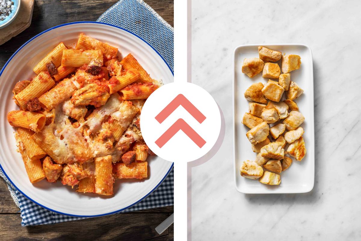 Cajun Chicken Breast and Tomato Pasta