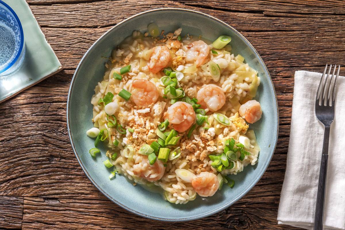 Cajun Prawn Risotto