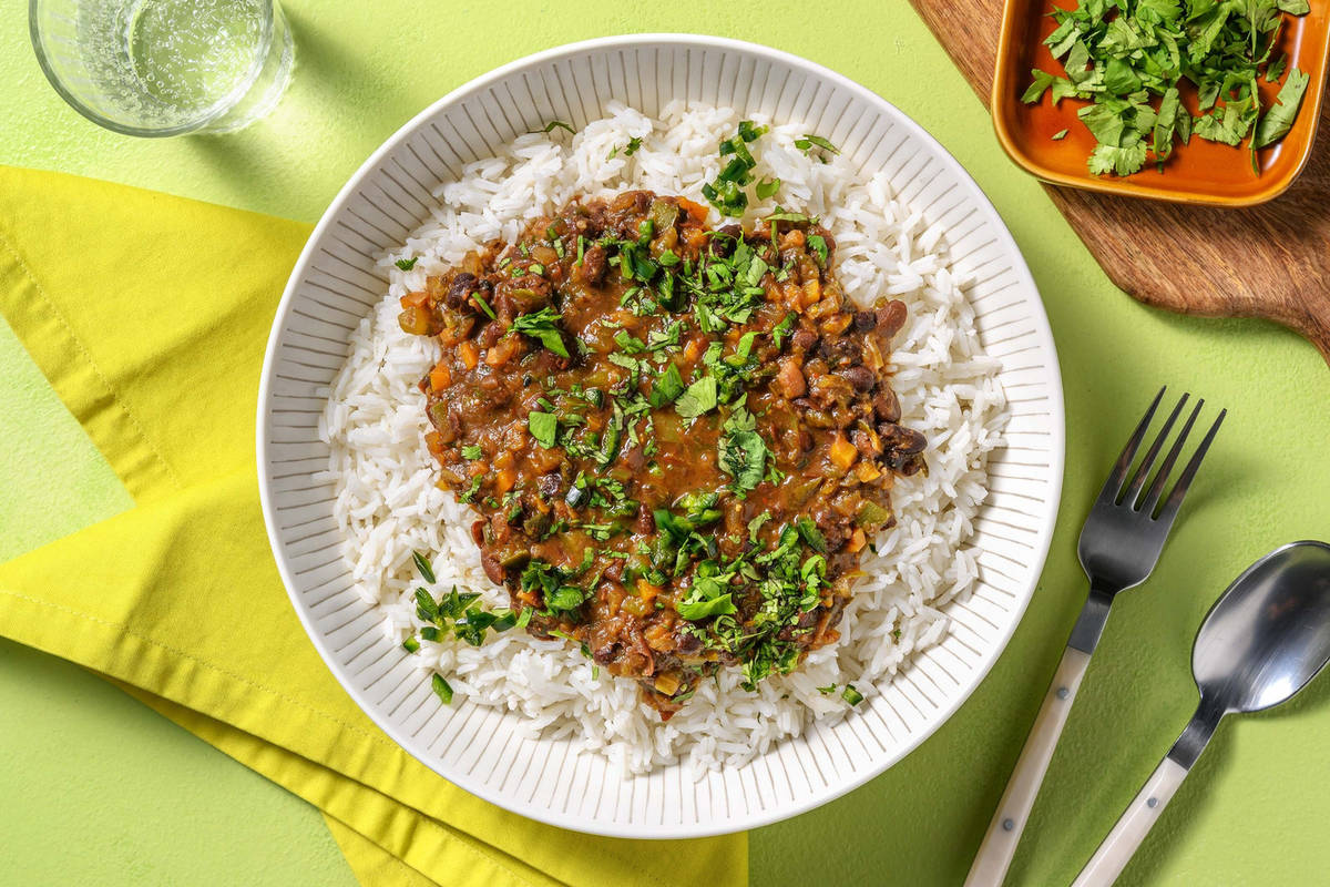 Ragoût de haricots à la cajun